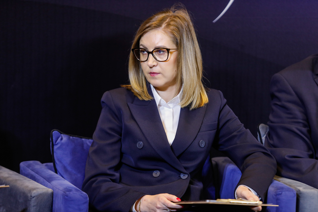 Anita Oleksiak, prezes polskiej Agencji Żeglugi Powietrznej. Fot. PTWP.