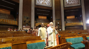 Inauguracja nowego gmachu parlamentu w Indiach