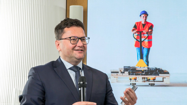 Leszek Kąsek, ekonomista ING Banku Śląskiego,  autor raportu Reakcja polskiego biznesu na szok energetyczny. Perspektywy dla inwestycji energetycznych (fot. PTWP)