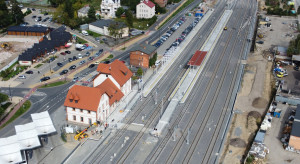 Przebudowa stacji kolejowej w Kartuzach dobiega końca