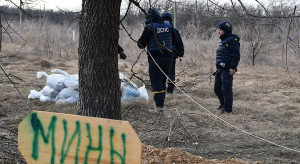 Ukraina ma już setki milionów dolarów na usuwanie min. Wystarczyło dwóch sponsorów