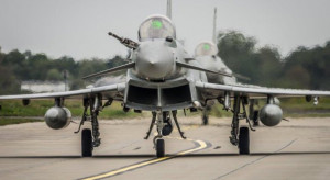 Brytyjskie myśliwce Typhoon będą patrolować polskie niebo