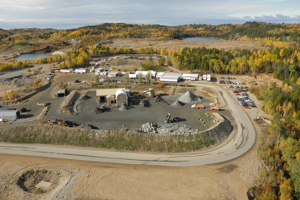 Kopalnia podziemna KGHM McCreedy West w Kanadzie. Fot. KGHM.