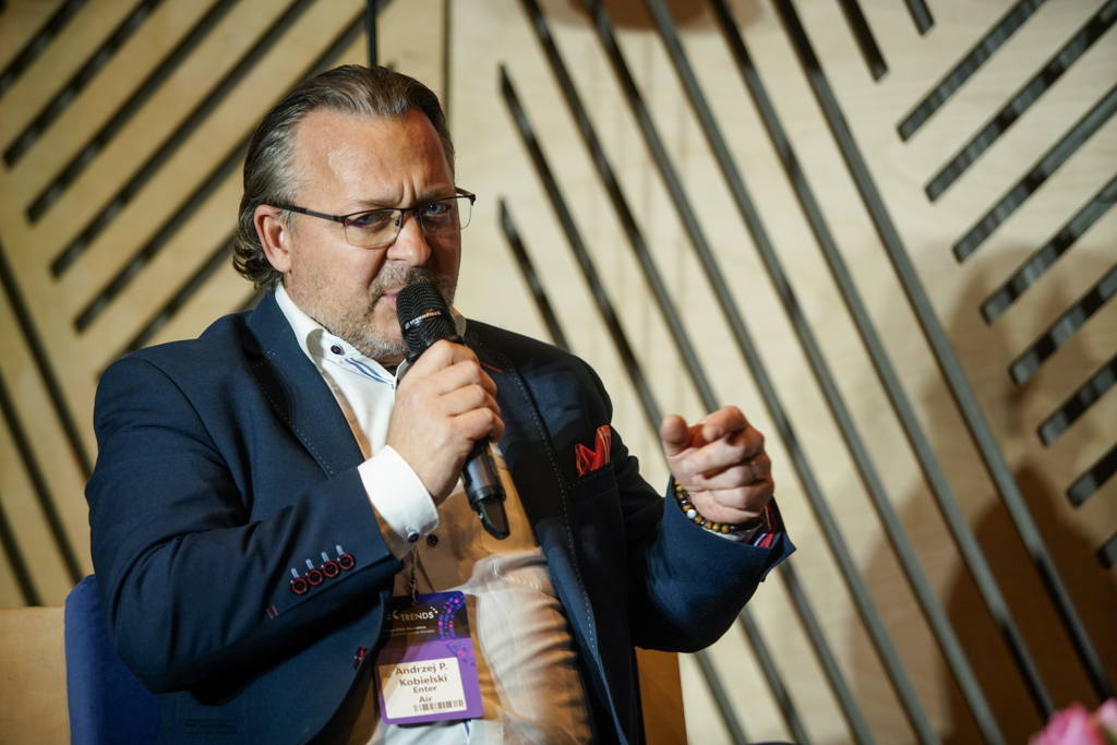 Andrzej Kobielski, wiceprezes ds. handlowych w Enter Air (fot. PTWP)