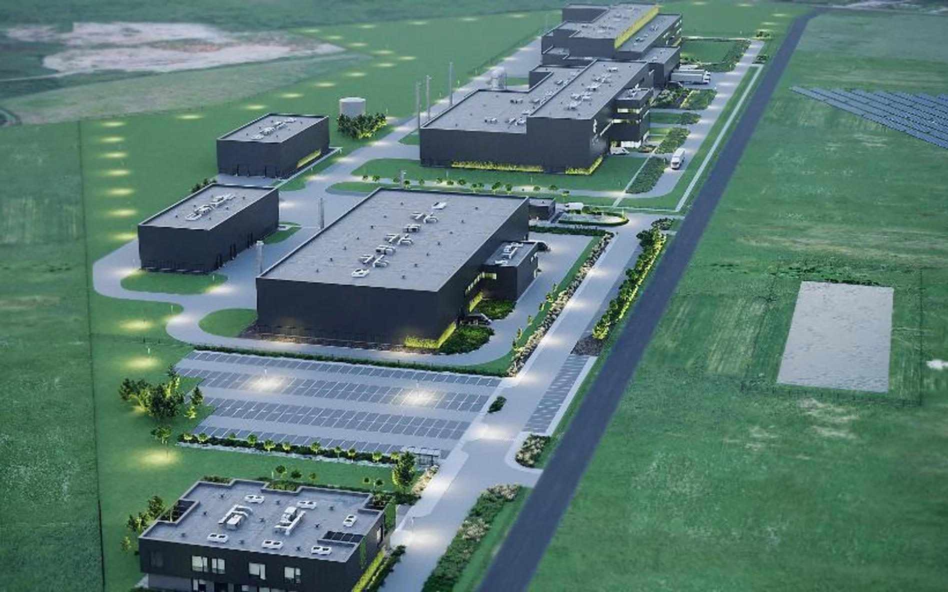 Elemental побудує три інноваційні рослини в Зав'єрі. Фото. Матеріали для друку ґрунтовки