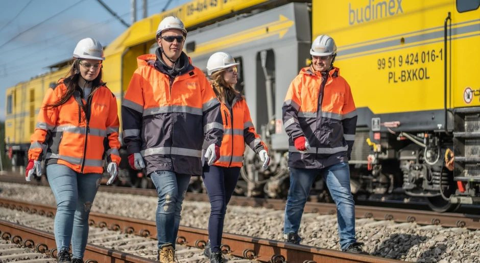 W segmencie budownictwa kolejowego w 2023 roku Budimex osiągnął prawie 2 mld zł produkcji. Fot. mat. pras.