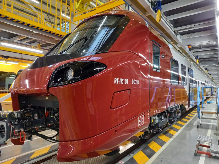 Coradia Stream Intercity Next Generation (ICNG) produkowany w Chorzowie dla rumuńskiego odbiorcy. Fot. Mat. pras.
