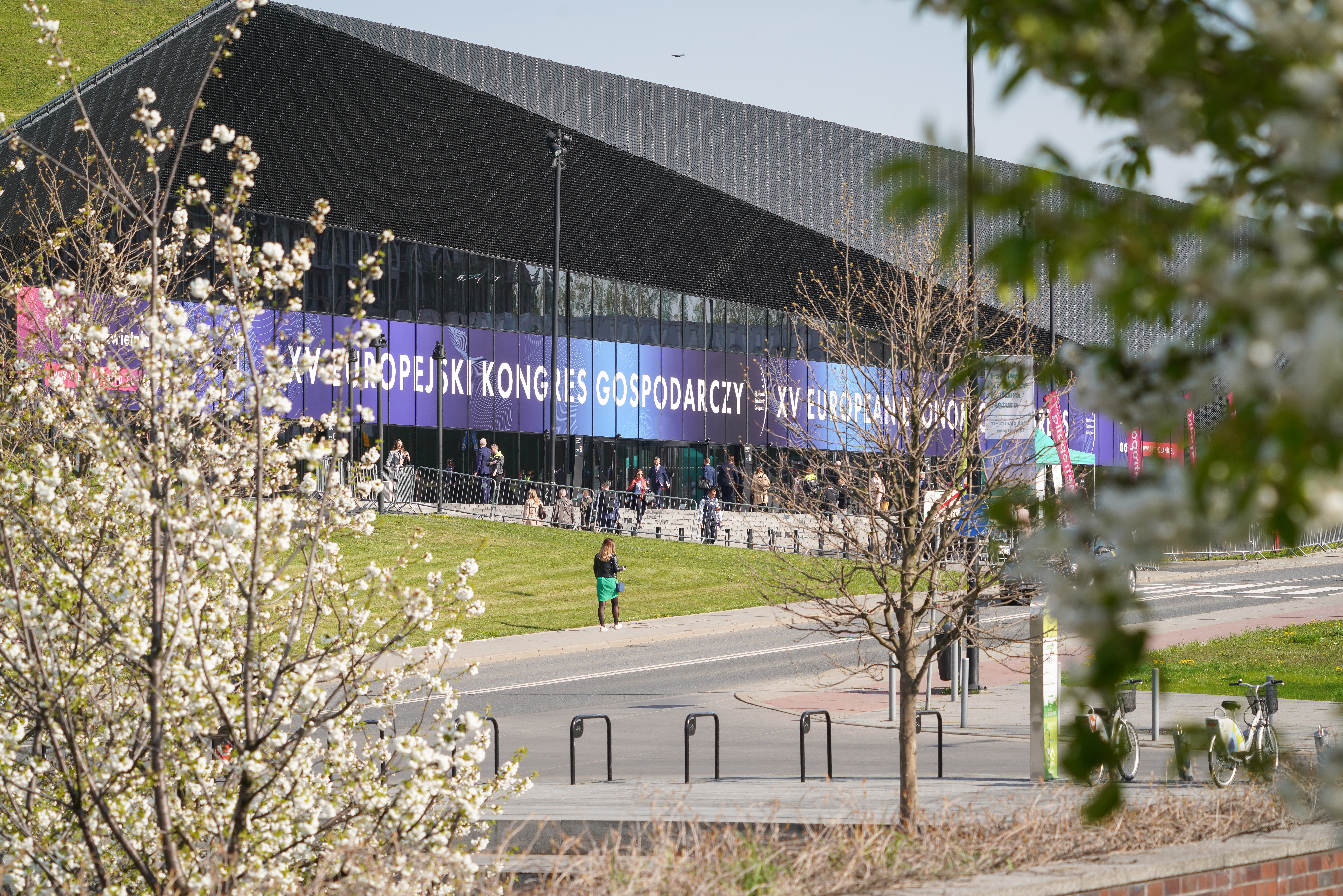 Międzynarodowe Centrum Kongresowe to największy tego typu obiekt w Polsce. Fot. PTWP