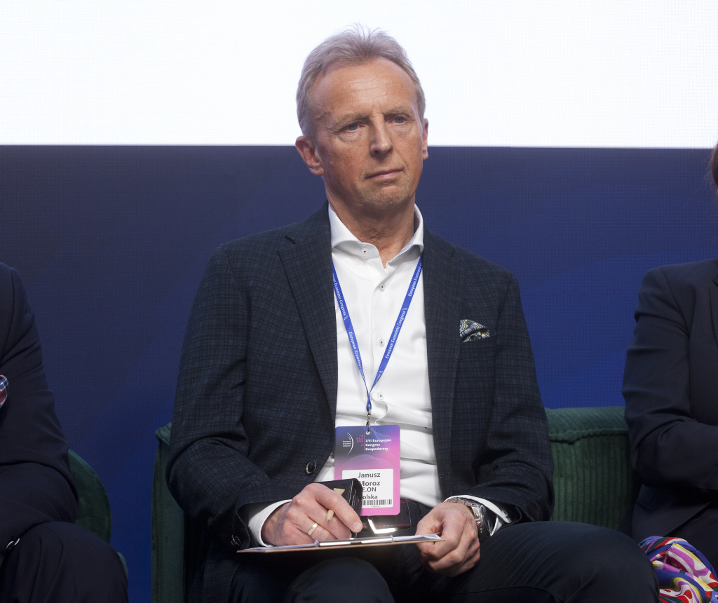 Janusz Moroz, członek zarządu ds. handlu w E.ON. Polska. Fot. PTWP