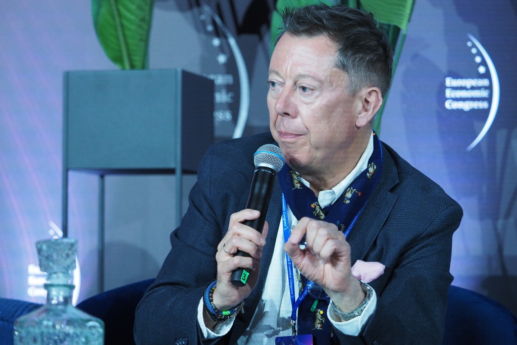 Prezes zarządu BNP Paribas Bank Polska Przemek Gdański. Fot. PTWP