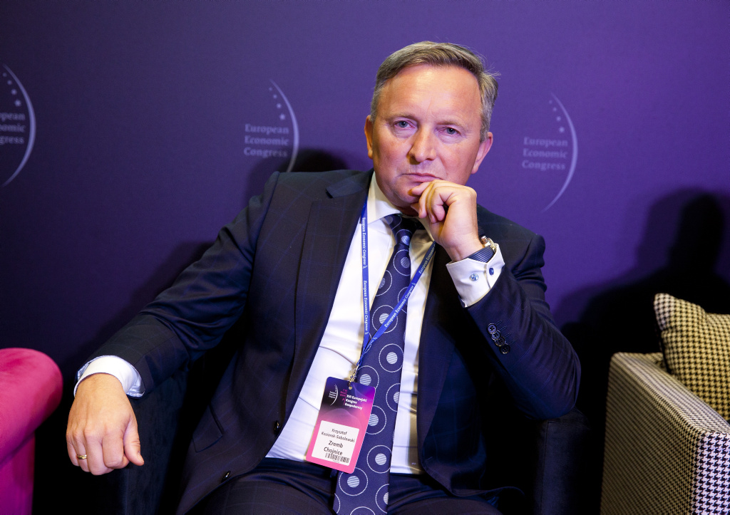 Krzysztof Kosiorek-Sobolewski, prezes Zrembu Chojnice. Fot. PTWP
