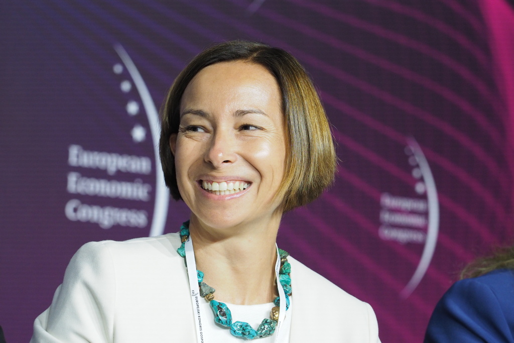 Monika Sus z Centrum Badań nad Bezpieczeństwem Międzynarodowym, Hertie School w Berlinie, profesor z Instytutu Studiów Politycznych, Polskiej Akademii Nauk. Fot. PTWP