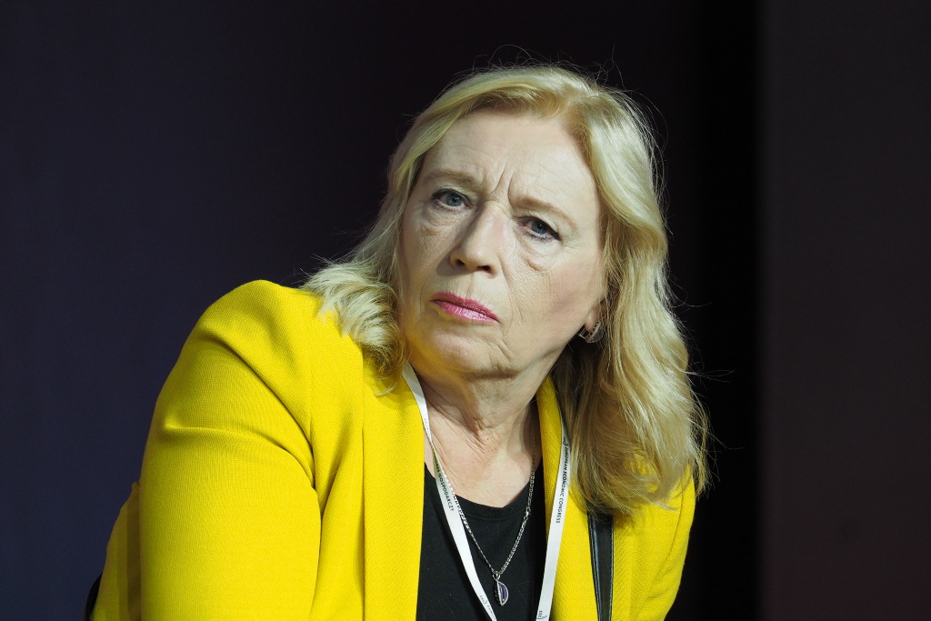 Iveta Radicova, była premier Słowacji. Fot. PTWP