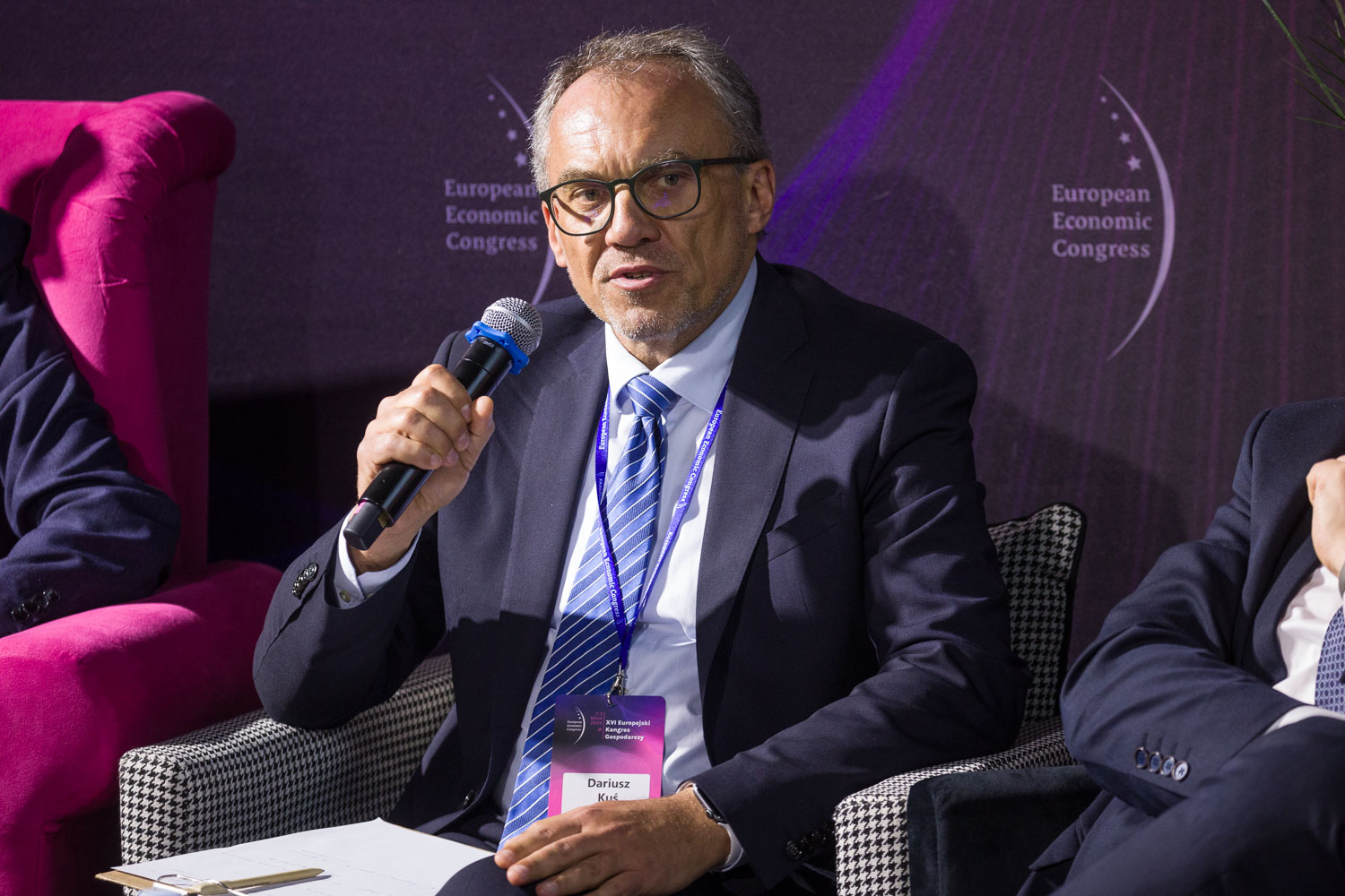 Dariusz Kuś, wiceprezes spółki CPK. Przez wiele lat był prezesem spółki zarządzającej lotniskiem we Wrocławiu (fot. PTWP)