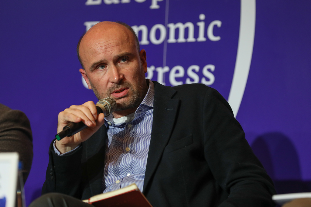 Marcin Korolec z Fundacji Promocji Pojazdów Elektrycznych (fot. PTWP)