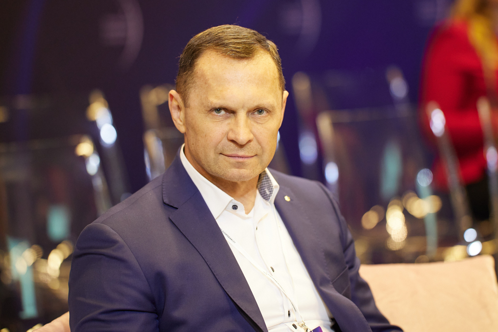 Prezes Zarządu Morskich Portów Szczecin i Świnoujście Jarosław Siergiej  (fot. PTWP)