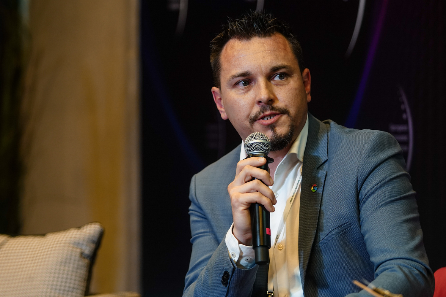 Jarosław Zarychta, enterprise industry sales lead w Google Cloud Poland (fot. PTWP)