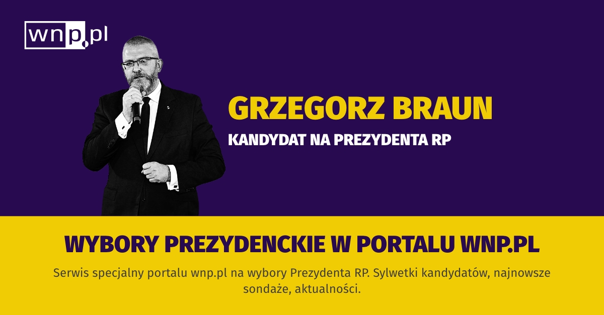 Grzegorz Braun Kandydat Na Prezydenta Gdańska GRZEGORZ BRAUN - kandydat na prezydenta 2025 - wybory prezydenckie 2025