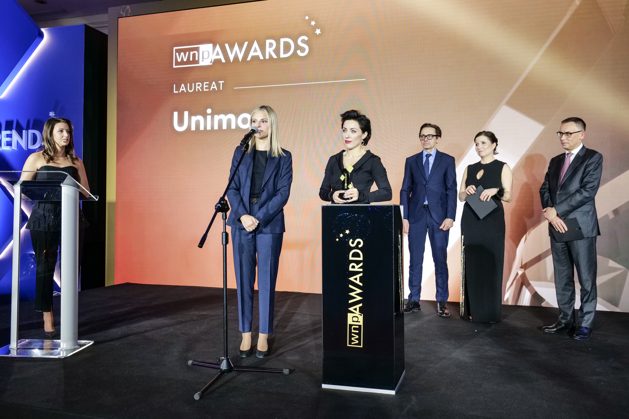 Przemawia Karolina Sikorska, dyrektor marketingu w Unimot (fot. PTWP)