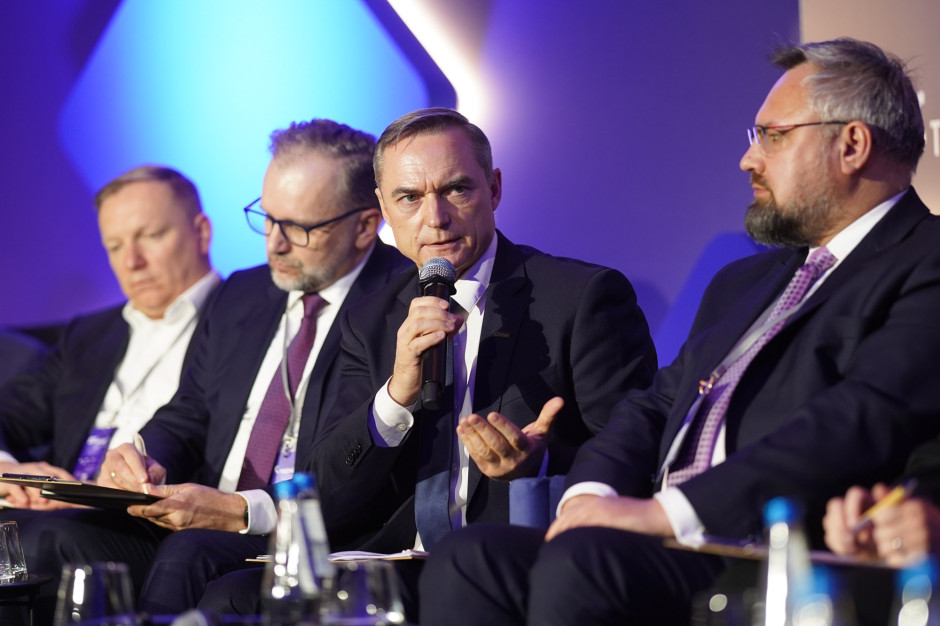 Cezary Łysenko, członek zarządu Budimeksu, dyrektor operacyjny budownictwa infrastrukturalnego. Fot. PTWP