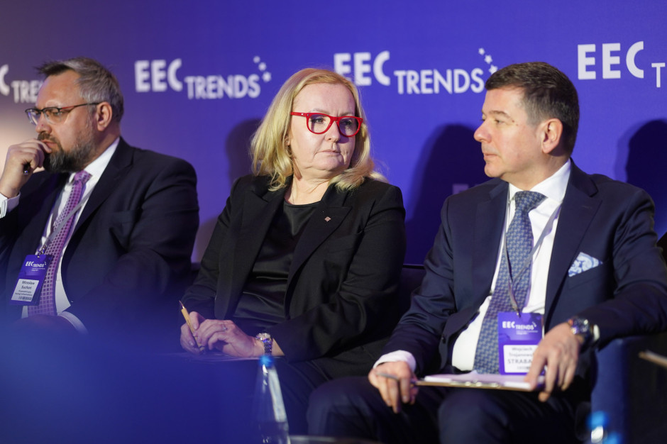 Maria Szustak, prezes Izby Gospodarczej Transportu Lądowego i prezes Track Tec Construction. Fot. PTWP