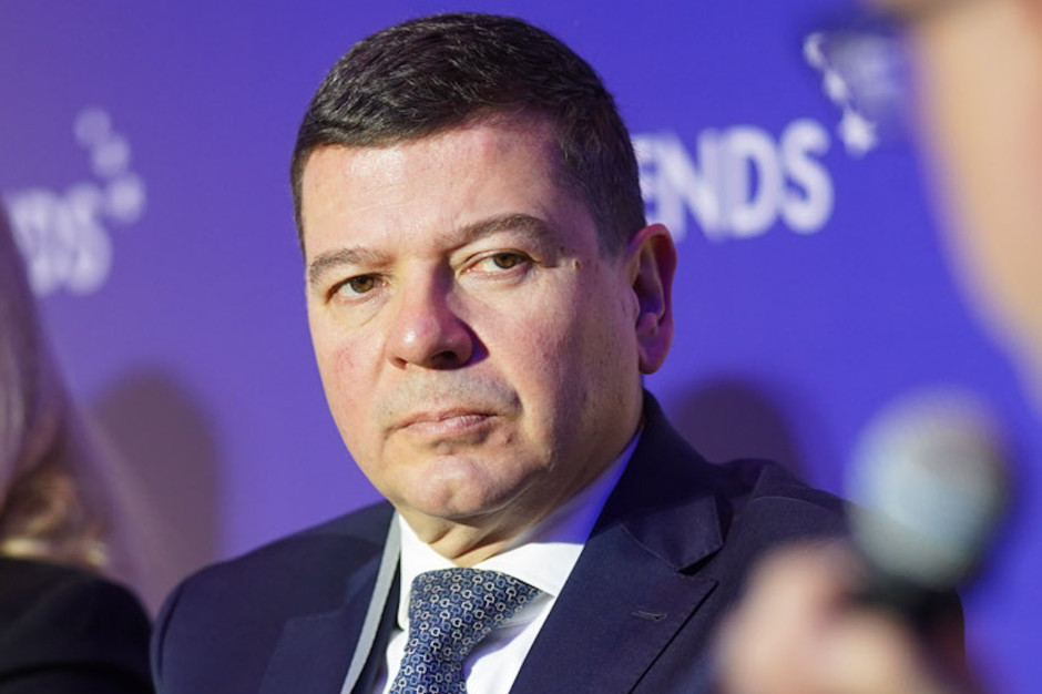 Wojciech Trojanowski, członek zarządu Strabaga. Fot. PTWP