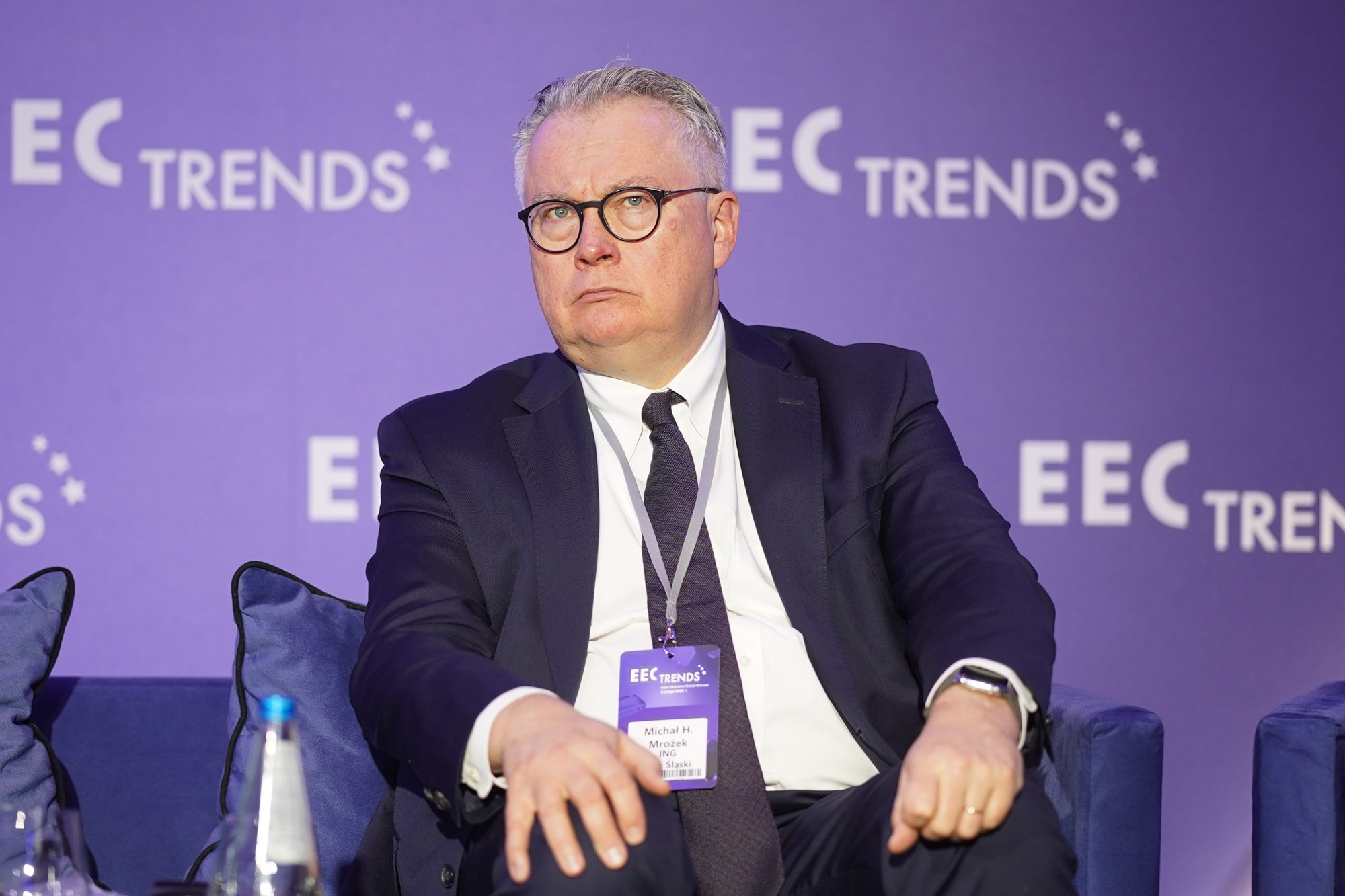 Michał H. Mrożek, wiceprezes ING Banku Śląskiego (Fot. PTWP)