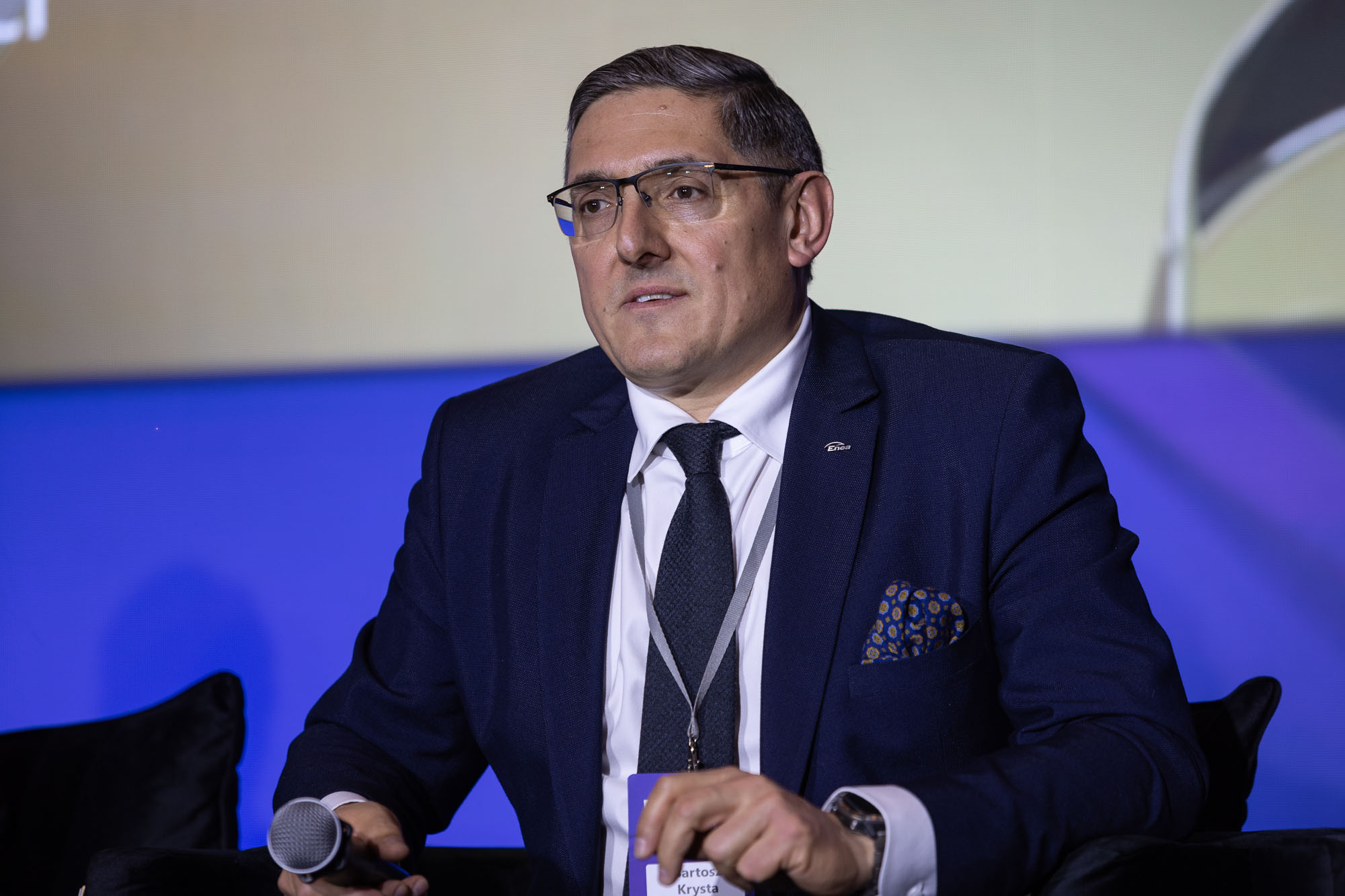 Bartosz Krysta, wiceprezes Enei ds. handlowych. Fot. PTWP