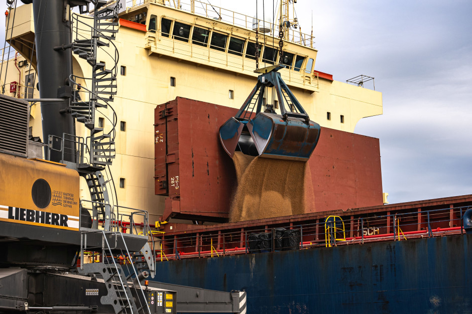 Załadunek zboża. Fot. mat. pras. OT Logistics