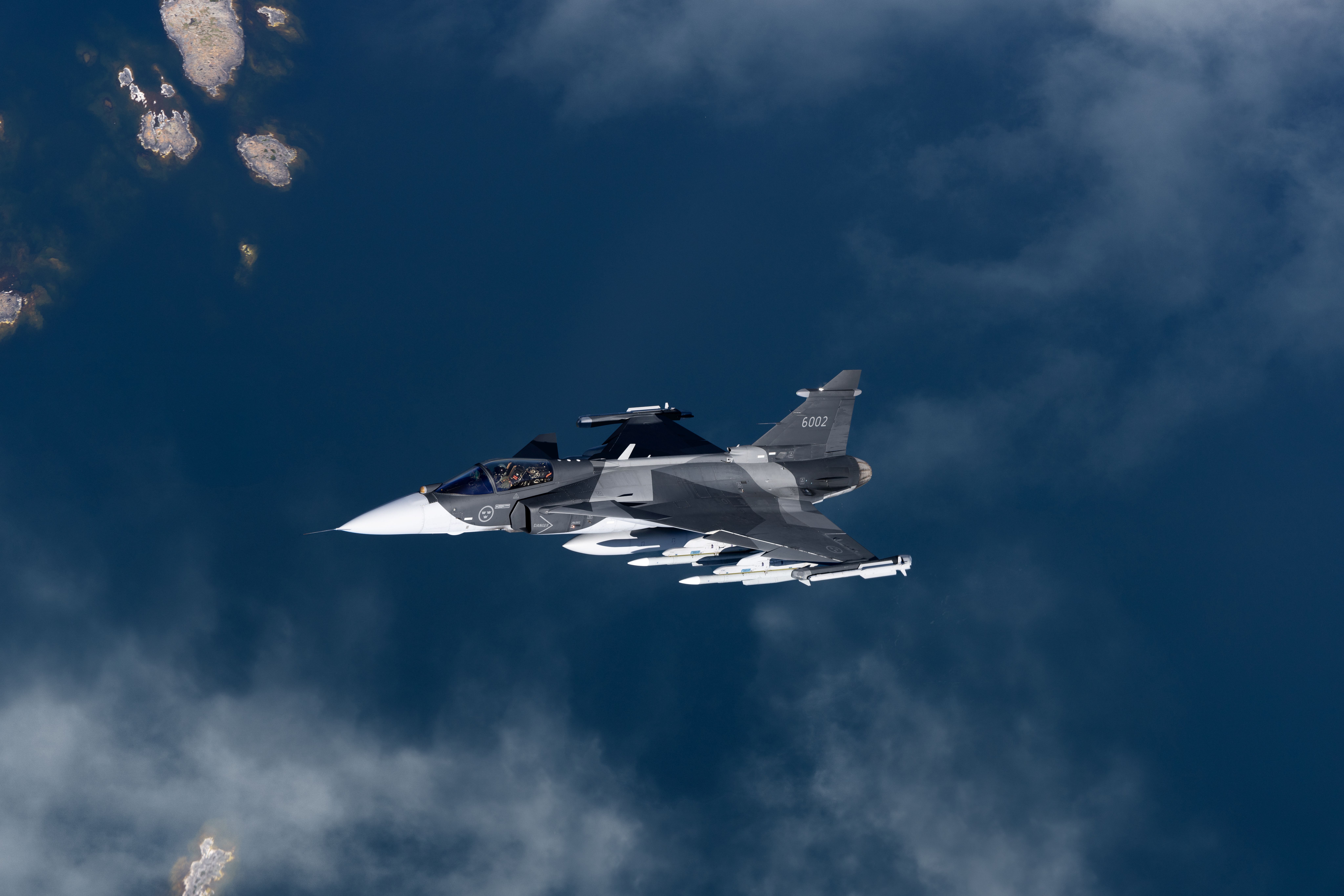 Die portugiesischen Behörden erwägen den Kauf schwedischer Gripen-Kampfflugzeuge anstelle amerikanischer F-35 (Foto: Pressematerialien von Saab)