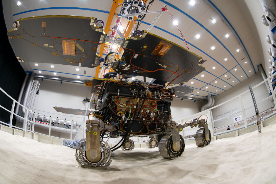 Europejski łazik Rosalind Franklin ma wyruszyć w stronę Marsa w 2028 roku (fot. ESA – S. Corvaja)