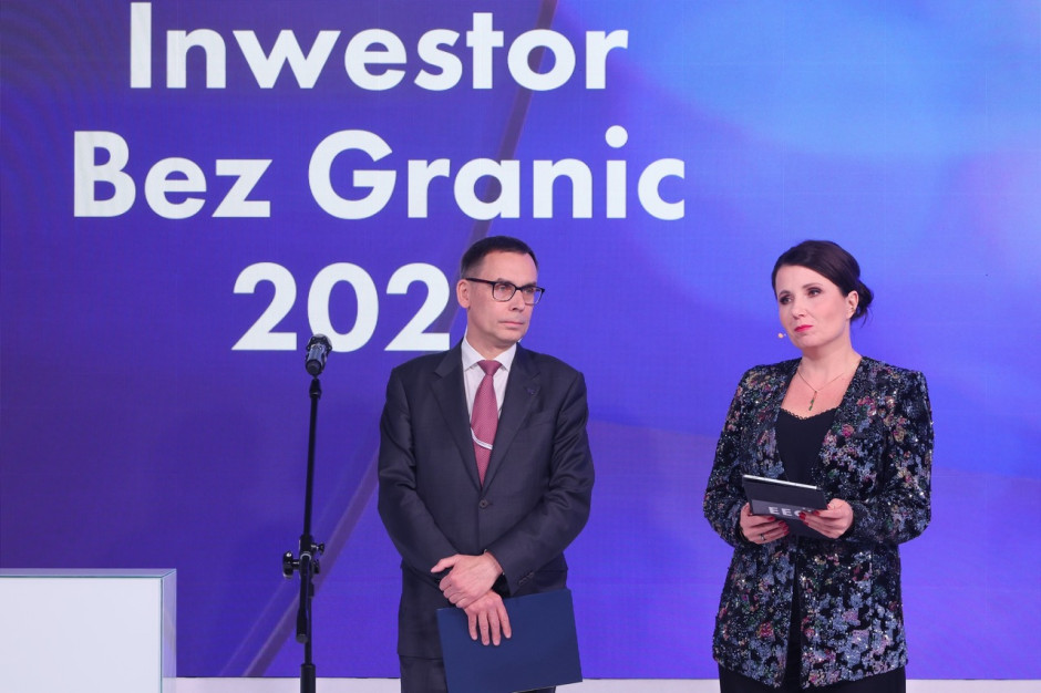 Wojciech Kuśpik, prezes Grupy PTWP oraz inicjator i organizator Europejskiego Kongresu Gospodarczego, oraz Aleksandra Helbin, redaktorka naczelna portalu WNP. Fot. PTWP