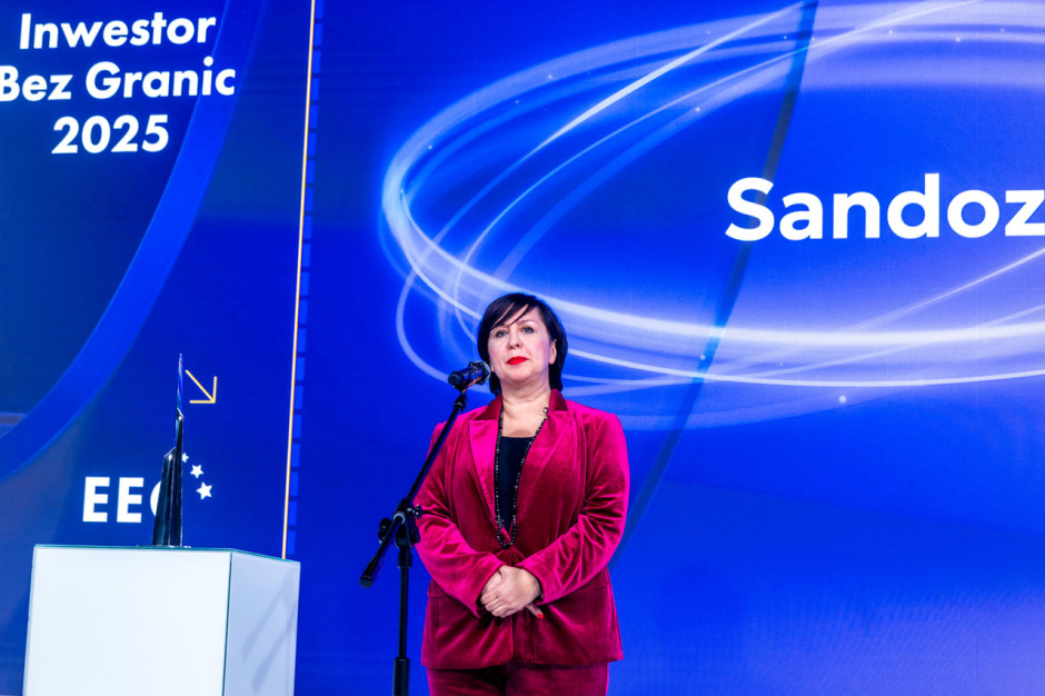 Karolina Demus, prezeska zarządu Sandoz w Polsce. Fot. PTWP