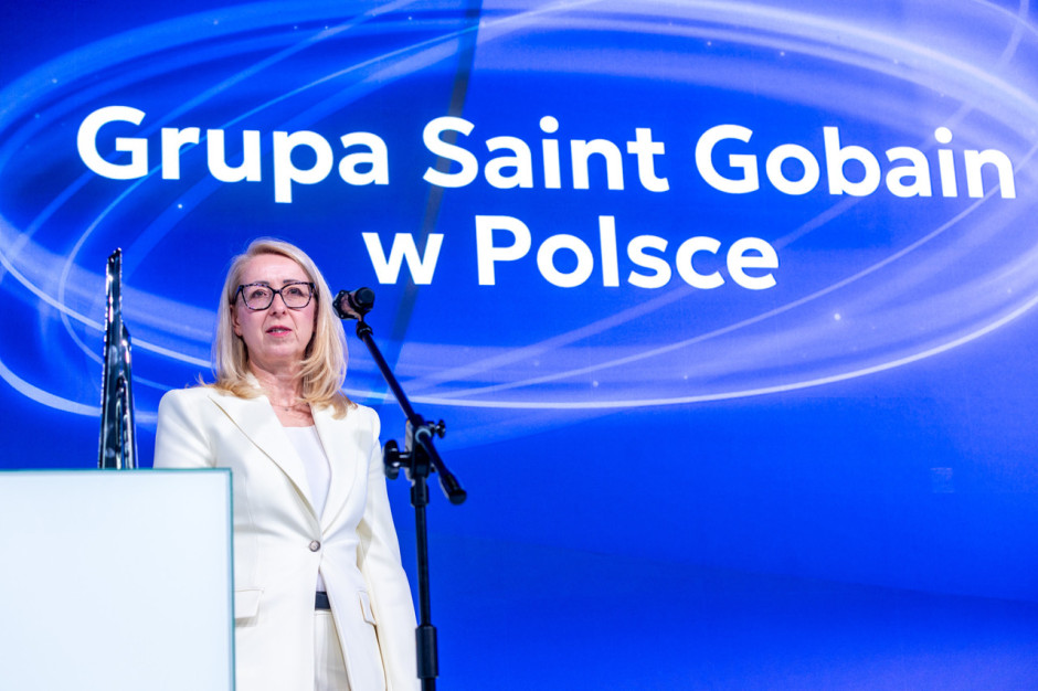 Agata Chudy, dyrektorka finansowa, członkini zarządu Saint Gobain w Polsce. Fot. PTWP