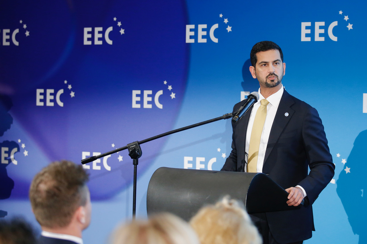 Shamis Al Dhaheri ogłosił otwarcie przedstawicielstwa arabskiego biznesu w Katowicach. Fot. PTWP