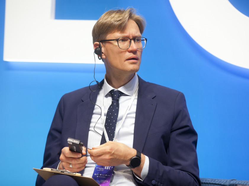 Ramūnas Dilba, doradca prezydenta Litwy ds. środowiska i infrastruktury. Fot. PTWP