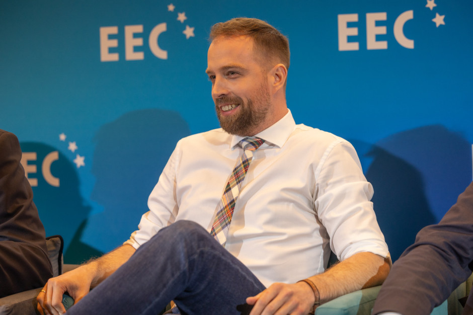 Maciej Mazur, prezes E-Mobility Europe, dyrektor zarządzający Polskiego Stowarzyszenia Nowej Mobilności. Fot. PTWP