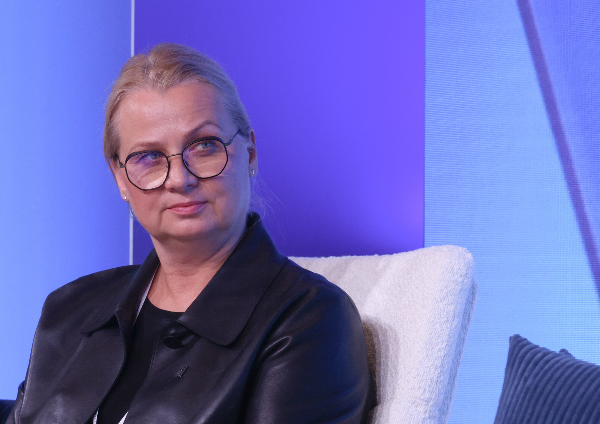 Dorota Pyć, prezes Zarządu Morskiego Portu Gdańsk i zarazem przewodnicząca rady Krajowej Izby Gospodarki Morskiej. Fot. PTWP