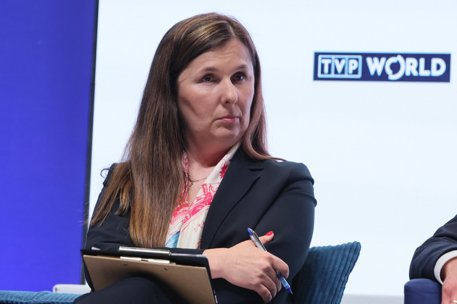 Beata Kurdelska, prezes PGNiG Obrót Detaliczny z Grupy ORLEN (fot. PTWP)