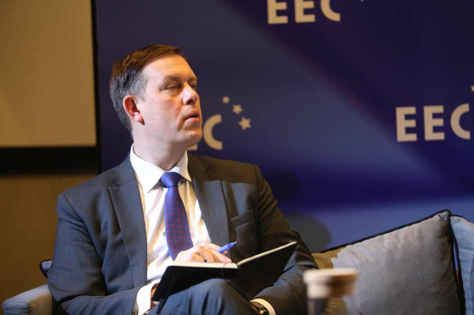 Michał Baranowski, podsekretarz stanu w Ministerstwie Rozwoju i Technologii. Fot. PTWP