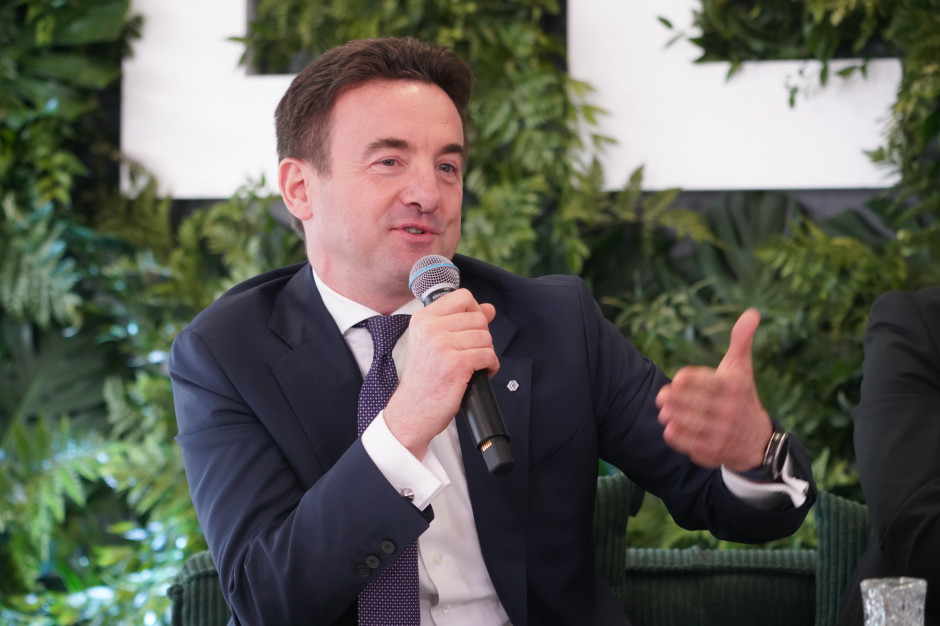 Tomasz Bardziłowski, prezes Giełdy Papierów Wartościowych w Warszawie. Fot. PTWP