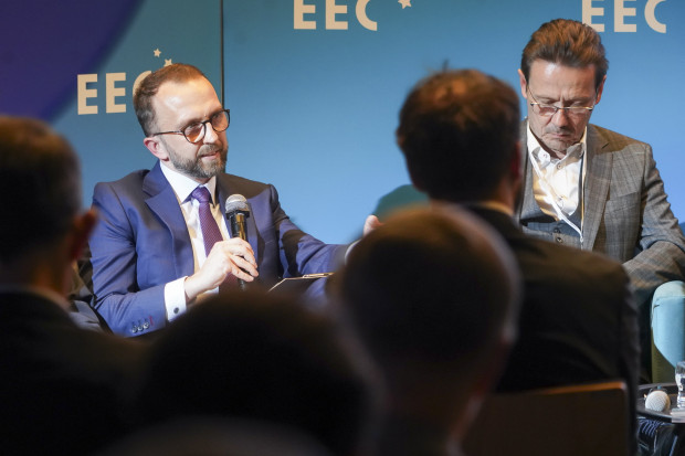 XVII Europejski Kongres Gospodarczy. Mapa cyfrowa dla Polski. Maciej Pilipczuk, Emitel, Dariusz Piotrowski, Dell Technologies Polska