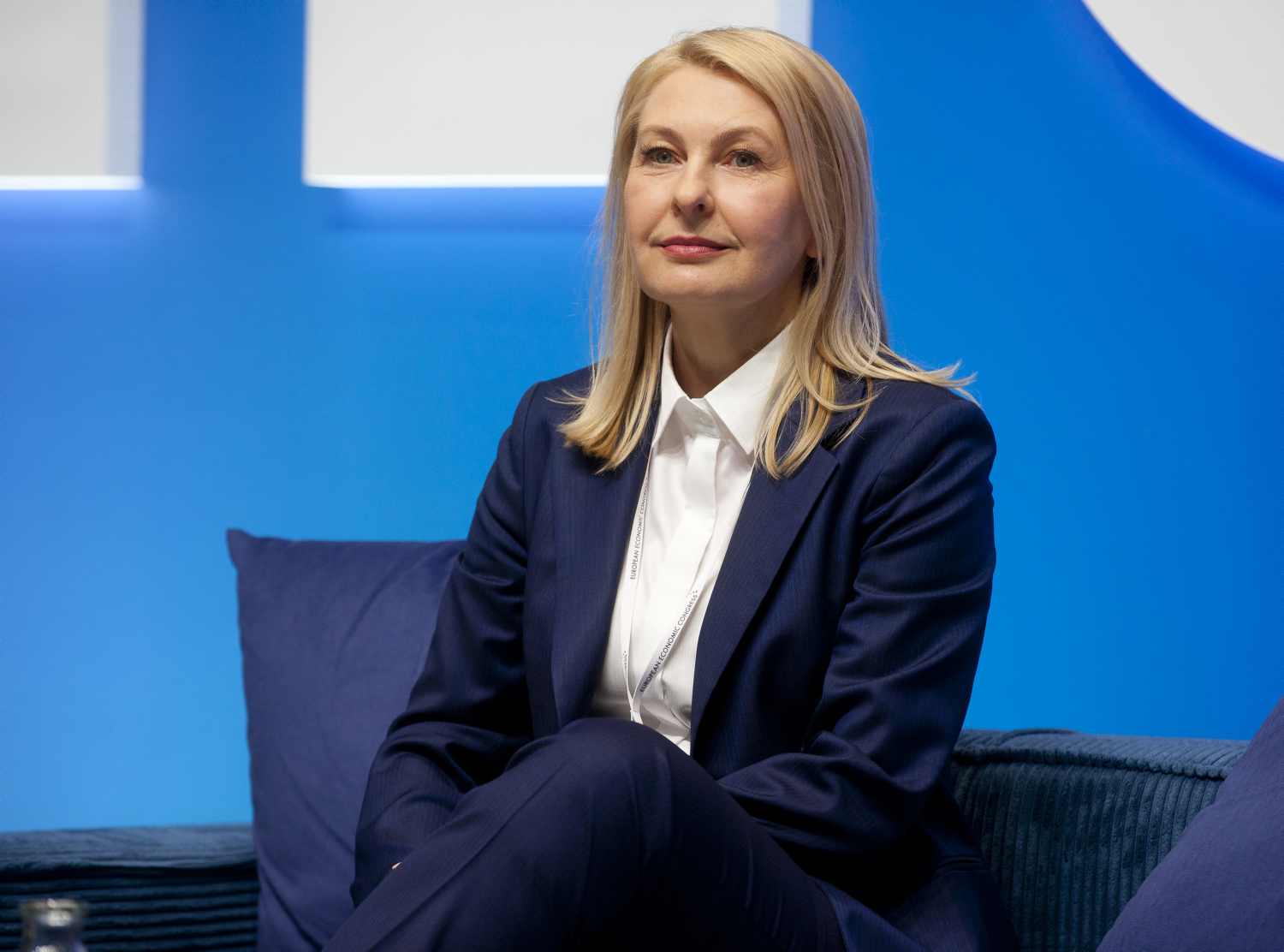 Barbara Adamska, presidente dell'Associazione polacca per l'accumulo di energia. Foto. PTWP