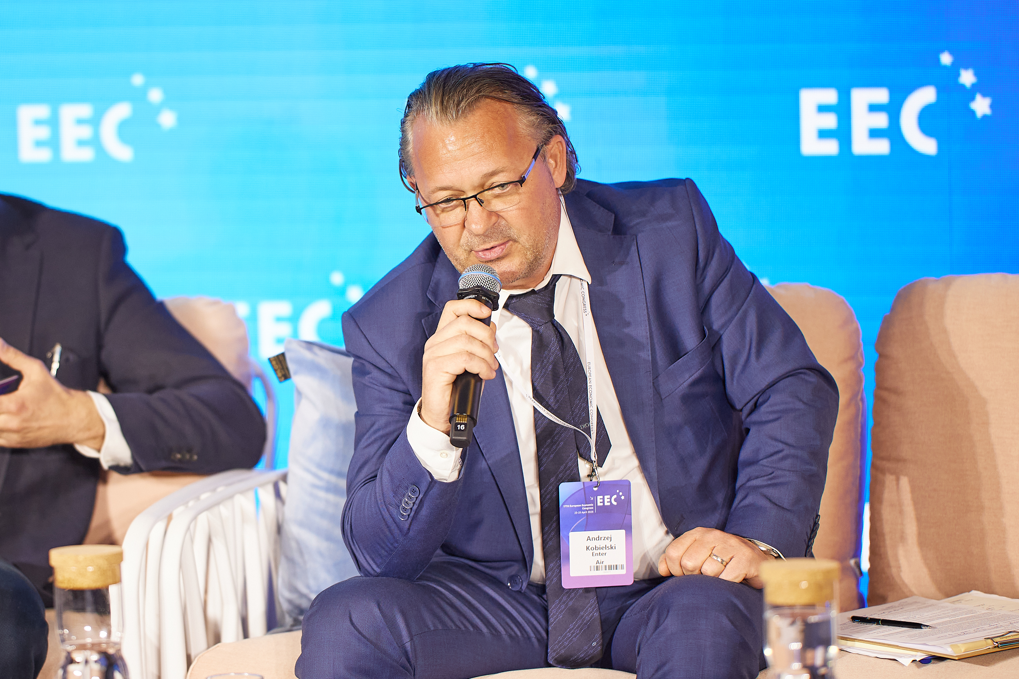 Andrzej Kobielski, wiceprezes ds. handlowych w linii Enter Air. Fot. PTWP