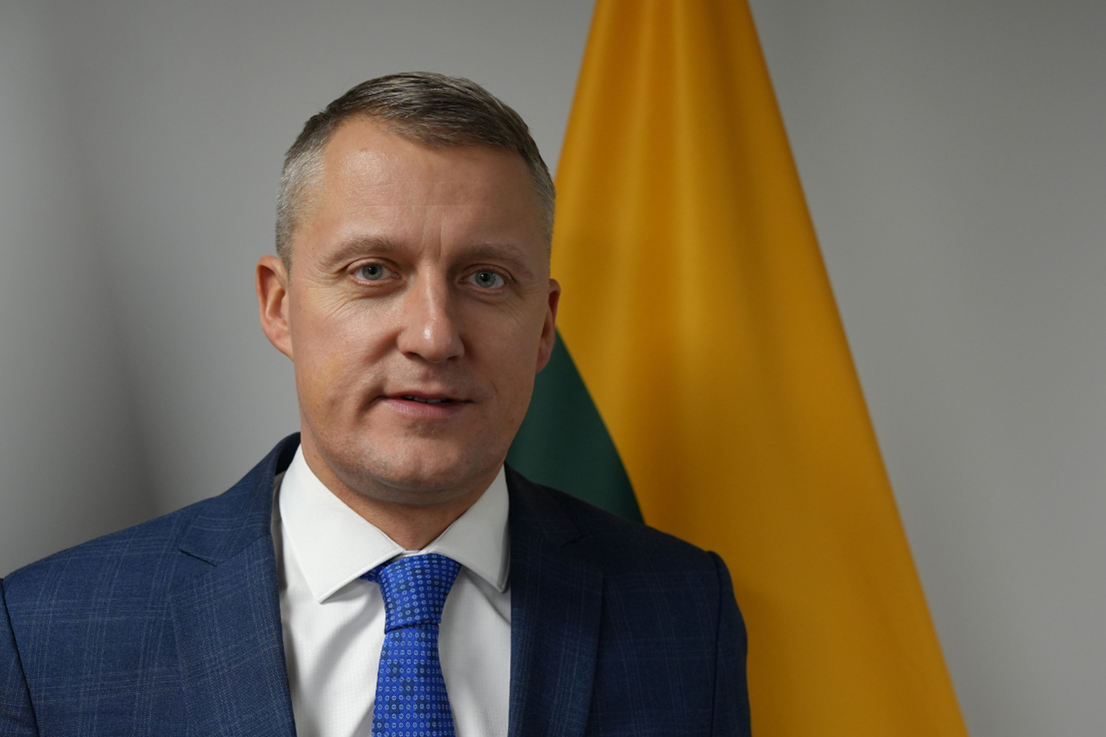 Žygimantas Vaičiūnas, minister energii Litwy. Fot. Ministerstwo Energii Litwy