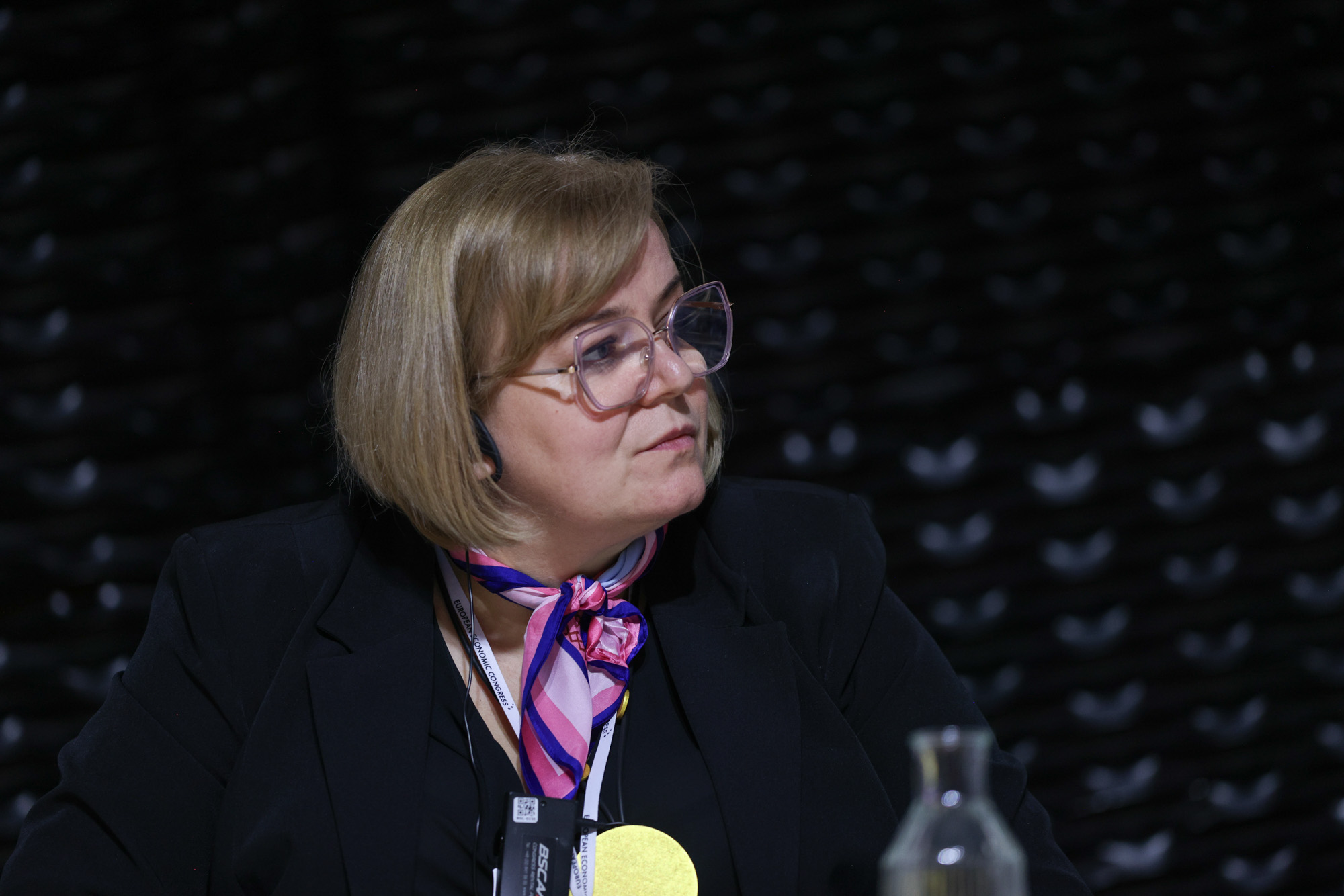 Joanna Pauly, Direktorin der Abteilung für europäische Fonds und auswärtige Angelegenheiten des Industrieministeriums. Foto. PTWP