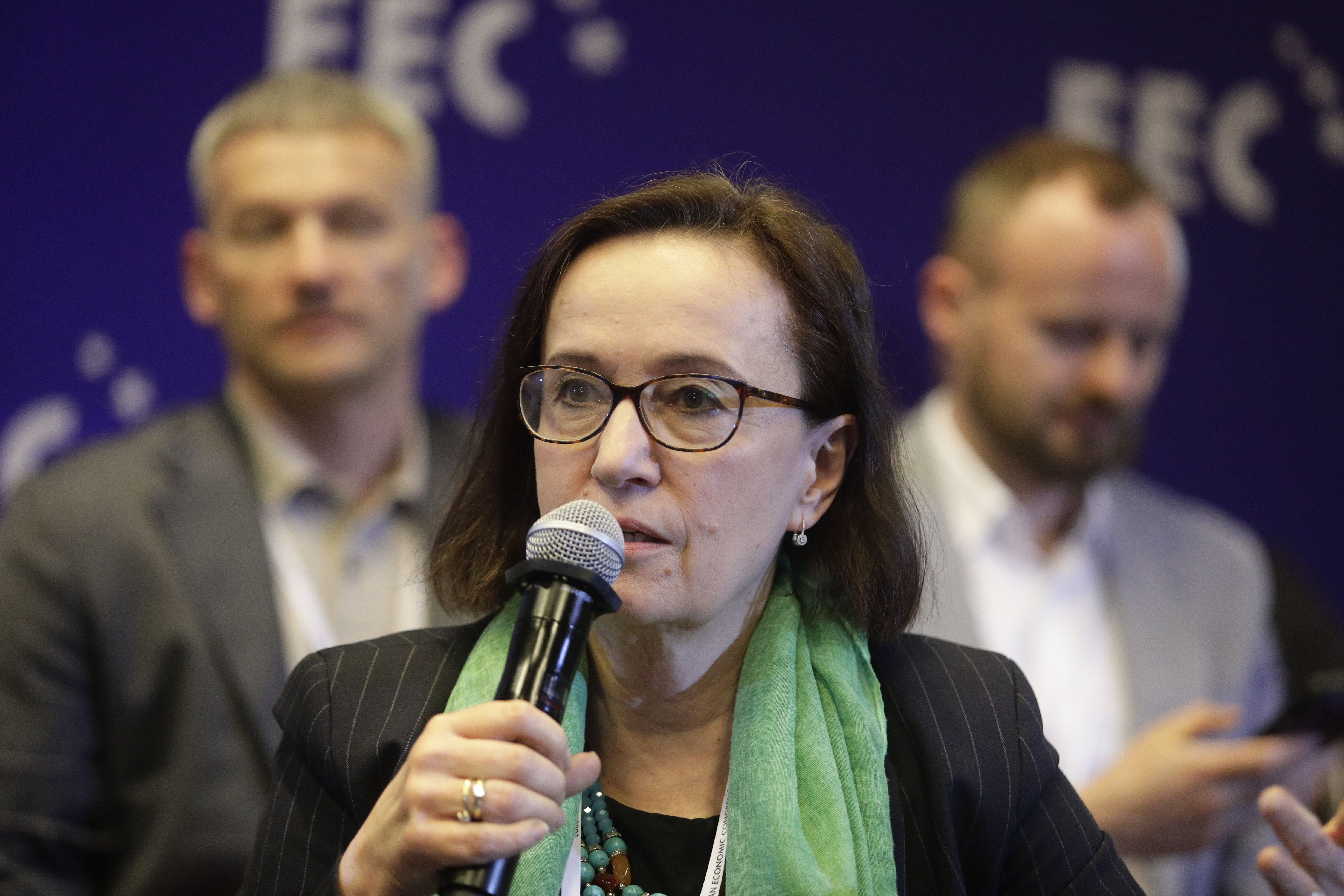 Lucyna Stańczak-Wuczyńska, przewodnicząca rady nadzorczej Banku BNP Paribas (fot. PTWP)