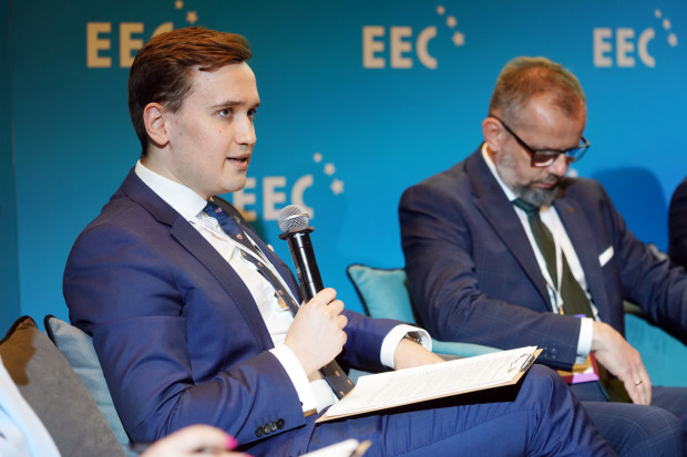 Michał Mazur, fundator, Our Future, Krzysztof Mendrok, prorektor ds. kształcenia, Akademia Górniczo-Hutnicza im. Stanisława Staszica w Krakowie 