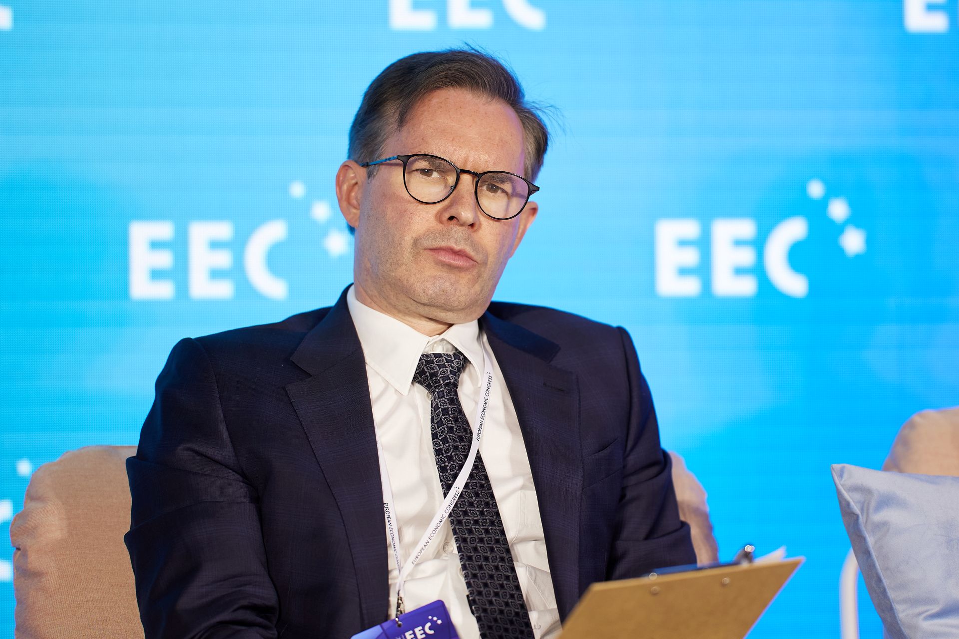 Артур Рудницкий из Европейского инвестиционного банка. Фото. ПТВП