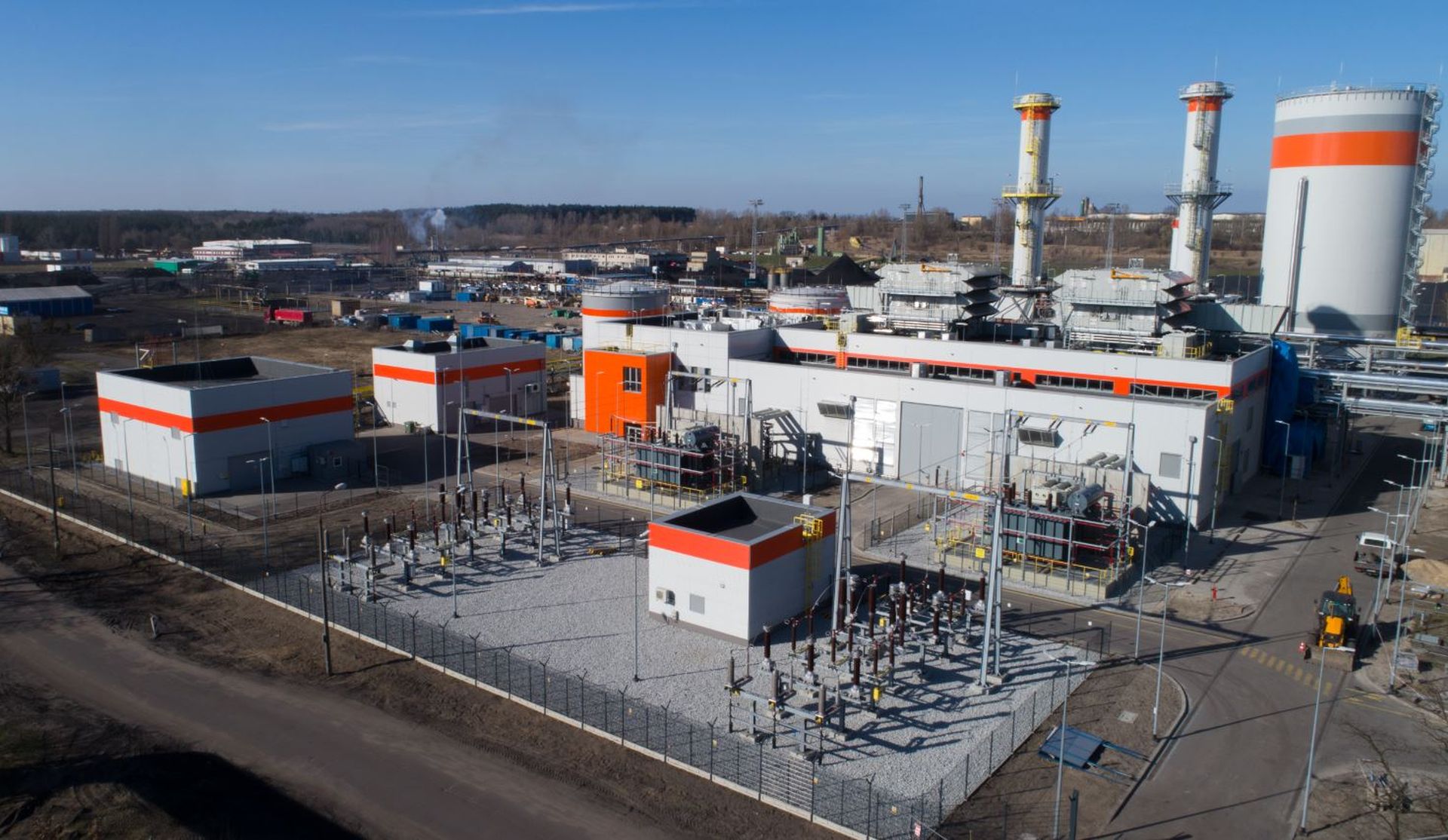 PGE Energia Ciepła is onder meer aanwezig in Toruń, Zielona Góra, Gorzów Wielkopolski, Zgierz, Siechnice en Gryfino, waar het ook warmte distribueert naar eindklanten. Foto. mat. druk op PGE Warmte-energie